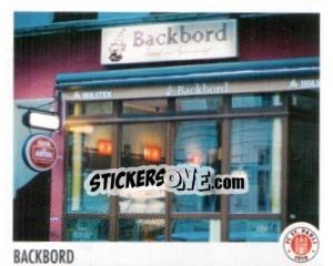 Sticker Backbord - St. Pauli 2010-2011 - Panini