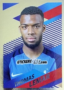 Sticker Thomas Lemar Portrait - Team France 2018. Fiers d'être Bleus n. 43 - Panini