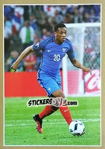 Sticker Anthony Martial en action - Team France 2018. Fiers d'être Bleus n. 44 - Panini