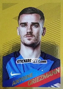 Sticker Antoine Griezmann Portrait - Team France 2018. Fiers d'être Bleus n. 56bis - Panini