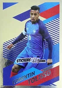 Sticker Corentin Tolisso Portrait - Team France 2018. Fiers d'être Bleus n. 59 - Panini