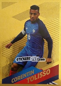 Sticker Corentin Tolisso Portrait - Team France 2018. Fiers d'être Bleus n. 59bis - Panini