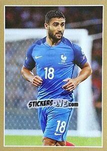 Sticker Nabil Fékir en action - Team France 2018. Fiers d'être Bleus n. 64 - Panini