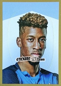 Sticker Kingsley Coman Portrait - Team France 2018. Fiers d'être Bleus n. 66 - Panini