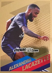 Sticker Alexandre Lacazette Portrait - Team France 2018. Fiers d'être Bleus - Panini