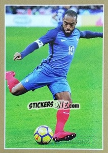 Sticker Alexandre Lacazette en action - Team France 2018. Fiers d'être Bleus n. 70 - Panini