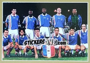 Sticker Equipe de France - Team France 2018. Fiers d'être Bleus n. 87 - Panini