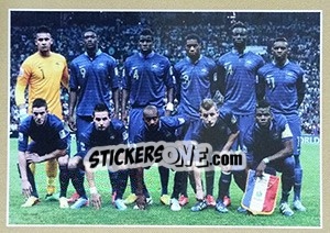 Sticker Equipe de France - Team France 2018. Fiers d'être Bleus n. 89 - Panini