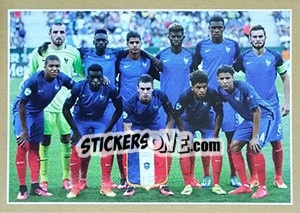 Sticker Equipe de France - Team France 2018. Fiers d'être Bleus n. 90 - Panini