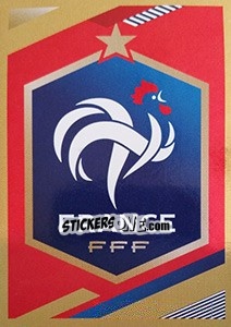 Sticker Ecusson - Team France 2018. Fiers d'être Bleus n. 5bis - Panini