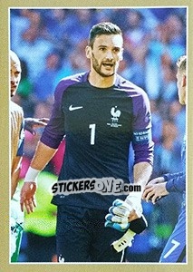 Sticker Hugo Lloris en action - Team France 2018. Fiers d'être Bleus n. 11 - Panini