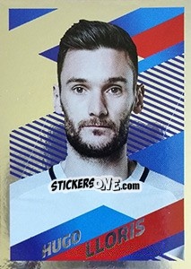 Cromo Hugo Lloris  Portrait - Team France 2018. Fiers d'être Bleus - Panini