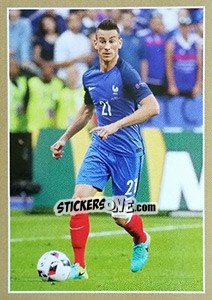 Cromo Laurent Koscielny en action - Team France 2018. Fiers d'être Bleus - Panini