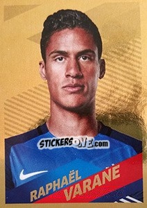 Cromo Raphaël Varane Portrait - Team France 2018. Fiers d'être Bleus - Panini