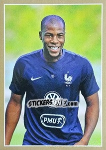 Sticker Djibril Sidibé en action - Team France 2018. Fiers d'être Bleus n. 24 - Panini