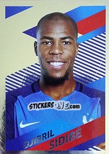 Sticker Djibril Sidibé Portrait - Team France 2018. Fiers d'être Bleus - Panini