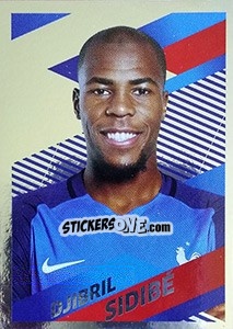 Sticker Djibril Sidibé Portrait - Team France 2018. Fiers d'être Bleus n. 25 - Panini