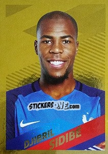 Sticker Djibril Sidibé Portrait - Team France 2018. Fiers d'être Bleus n. 25bis - Panini