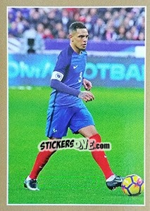 Cromo Layvin Kurzawa en action - Team France 2018. Fiers d'être Bleus - Panini