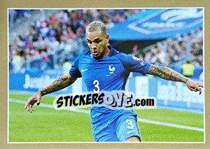 Sticker Layvin Kurzawa en action - Team France 2018. Fiers d'être Bleus n. 27 - Panini