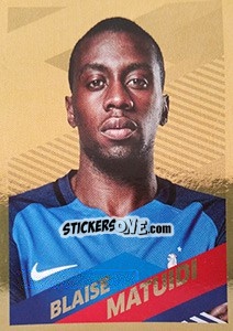 Sticker Blaise Matuidi Portrait - Team France 2018. Fiers d'être Bleus - Panini