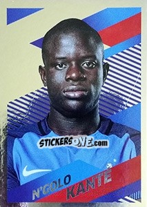 Cromo N'Golo Kanté Portrait - Team France 2018. Fiers d'être Bleus - Panini