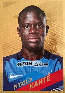 Sticker N'Golo Kanté Portrait - Team France 2018. Fiers d'être Bleus n. 33bis - Panini