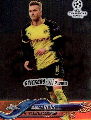 Sticker Marco Reus - UEFA Champions League Chrome 2017-2018 n. 35 - Topps