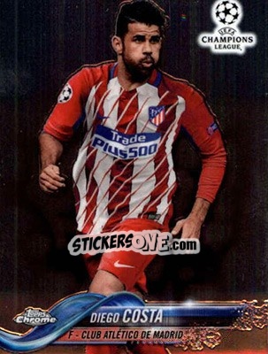 Figurina Diego Costa - UEFA Champions League Chrome 2017-2018 - Topps