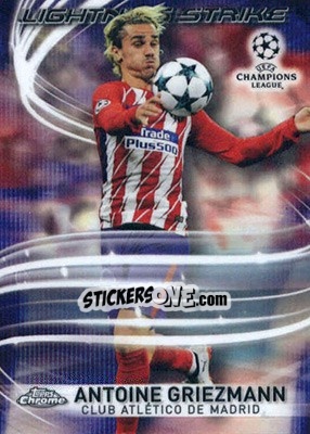 Sticker Antoine Griezmann - UEFA Champions League Chrome 2017-2018 - Topps