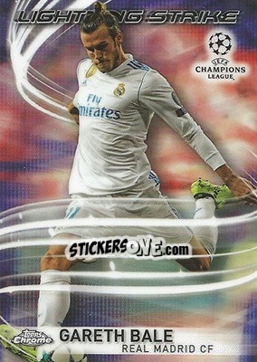 Sticker Gareth Bale - UEFA Champions League Chrome 2017-2018 n. LS-GB - Topps