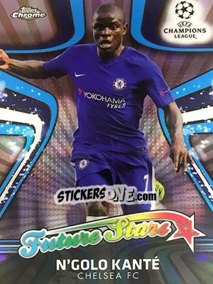 Sticker N'Golo Kanté - UEFA Champions League Chrome 2017-2018 n. FS-NK - Topps