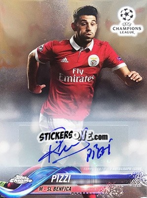 Sticker Pizzi - UEFA Champions League Chrome 2017-2018 n. 22AP - Topps