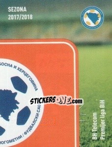 Sticker Premijer liga (puzle 2/4) - Premijer Liga Bosne i Hercegovine 2017-2018 - Skymedia