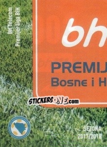 Sticker Premijer liga (puzle 3/4) - Premijer Liga Bosne i Hercegovine 2017-2018 - Skymedia