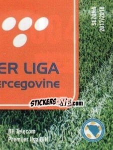 Sticker Premijer liga (puzle 4/4) - Premijer Liga Bosne i Hercegovine 2017-2018 n. 4 - Skymedia