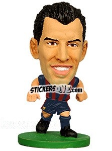 Sticker Sergio Busquets - Soccerstarz Figures n. 106 - Soccerstarz