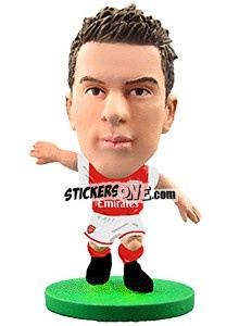 Sticker Aaron Ramsey - Soccerstarz Figures n. 72 - Soccerstarz