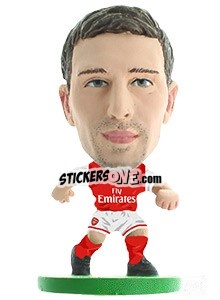 Sticker Nacho Monreal - Soccerstarz Figures n. 241 - Soccerstarz