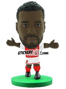 Sticker Alexandre Lacazette - Soccerstarz Figures n. 1164 - Soccerstarz