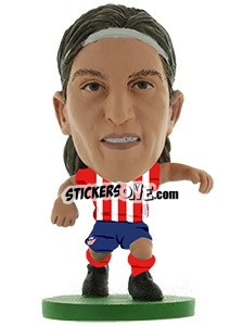 Sticker Filipe Luís - Soccerstarz Figures n. 972 - Soccerstarz