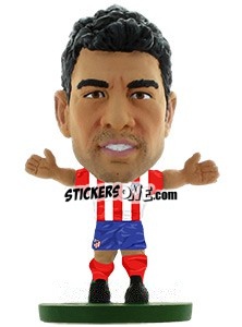 Sticker Diego Costa - Soccerstarz Figures n. 1202 - Soccerstarz
