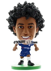 Sticker Willian - Soccerstarz Figures n. 484 - Soccerstarz