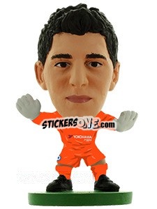 Sticker Thibaut Courtois - Soccerstarz Figures n. 714 - Soccerstarz