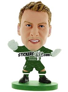 Sticker Simon Mignolet - Soccerstarz Figures - Soccerstarz