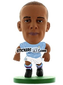 Sticker Vincent Kompany - Soccerstarz Figures n. 226 - Soccerstarz
