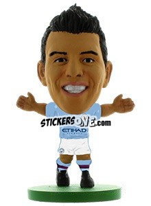 Sticker Sergio Agüero - Soccerstarz Figures n. 233 - Soccerstarz