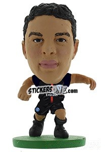 Sticker Thiago Silva - Soccerstarz Figures n. 298 - Soccerstarz