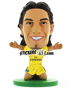 Sticker Edinson Cavani - Soccerstarz Figures n. 1188 - Soccerstarz