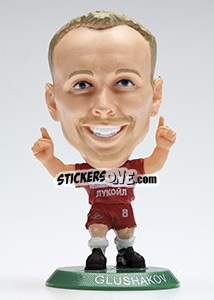 Sticker Denis Glushakov - Soccerstarz Figures n. 1172 - Soccerstarz